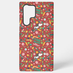 Funda Para Samsung Galaxy S22 Ultra Patrón de Candy Snoopy Dreams