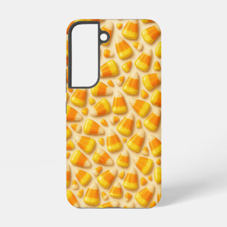 Funda Para Samsung Galaxy S22 Patrón de Caramelo de Maíz – Dulce Regalo de Hallo