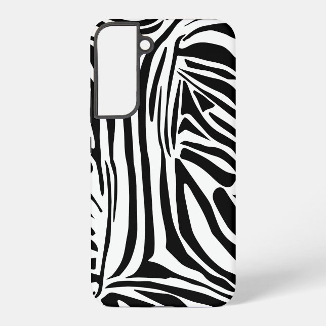 Funda Para Samsung Galaxy Patrón de cebra (Reverso )