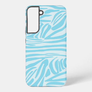 Funda Para Samsung Galaxy S22+ Patrón de cebra azul