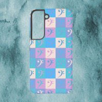 Patrón de Clave de Fa Música Pastel