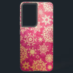 Funda Para Samsung Galaxy S21 Ultra Patrón de copo de nieve<br><div class="desc">Para los verdaderos amantes de los copos de nieve</div>