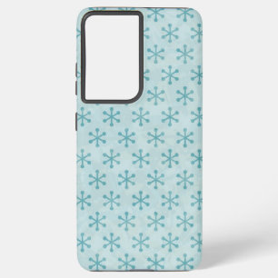 Funda Para Samsung Galaxy S21 Ultra Patrón de copo de nieve