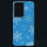Funda Para Samsung Galaxy S21 Ultra Patrón de copo de nieve<br><div class="desc">Para los verdaderos amantes de los copos de nieve</div>