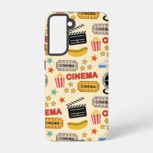 Funda Para Samsung Galaxy S21 Patrón de diversión del cine