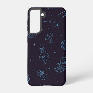 Funda Para Samsung Galaxy S21 Patrón de espacio