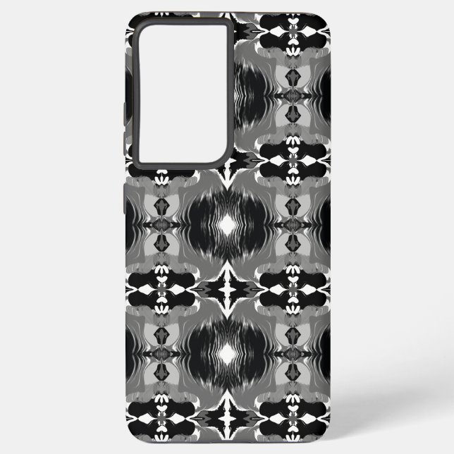 Funda Para Samsung Galaxy Patrón de Espejo de Sombra (Reverso )