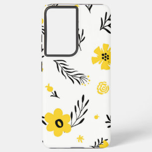 Funda Para Samsung Galaxy S21 Ultra Patrón de flor