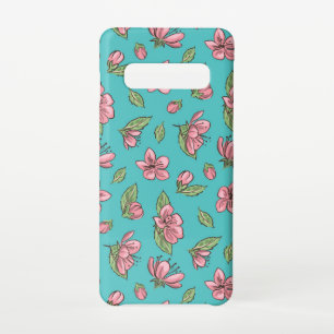 Funda Para Samsung Galaxy S10 Patrón de flor