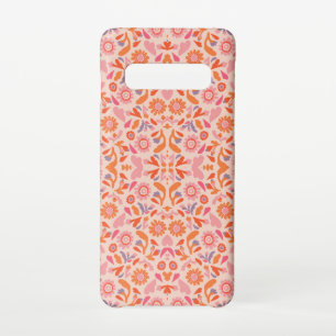 Funda Para Samsung Galaxy S10 Patrón de flor