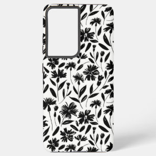 Funda Para Samsung Galaxy S21 Ultra Patrón de flor