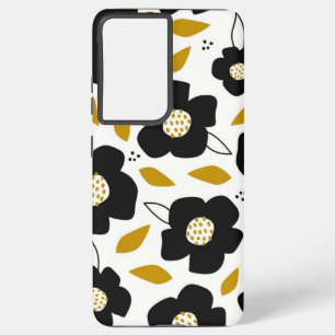 Funda Para Samsung Galaxy S21 Ultra Patrón de flor