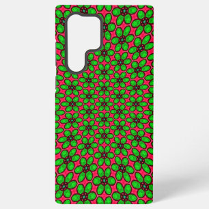 Funda Para Samsung Galaxy S22 Ultra Patrón de flores abstractas