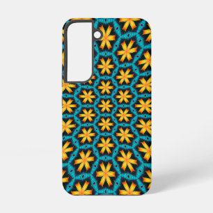Funda Para Samsung Galaxy S22 Patrón de flores abstractas