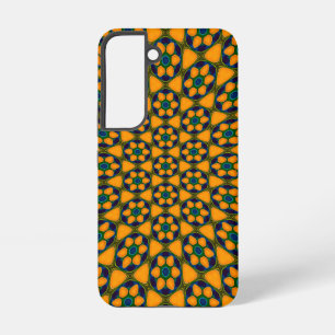 Funda Para Samsung Galaxy S22 Patrón de flores abstractas únicas