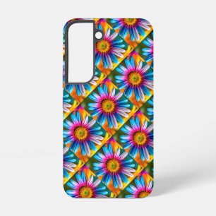 Funda Para Samsung Galaxy S22 Patrón de flores coloridas