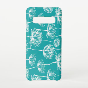 Funda Para Samsung Galaxy S10 Patrón de flores de Lotus