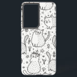 Funda Para Samsung Galaxy S21 Ultra Patrón de gato<br><div class="desc">Para los verdaderos amantes de los gatos</div>