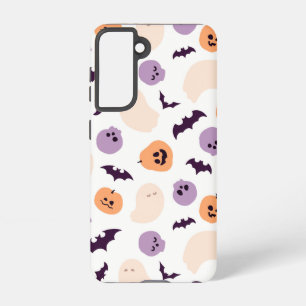 Funda Para Samsung Galaxy S21 Patrón de Halloween para niños divertidos