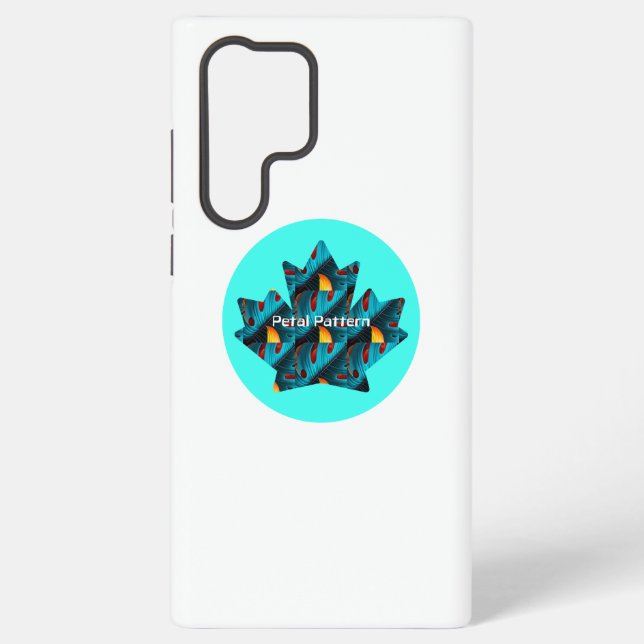 Funda Para Samsung Galaxy Patrón de hoja de palma verde (Reverso )