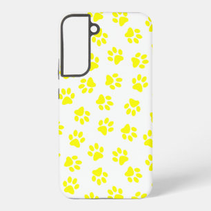 Funda Para Samsung Galaxy S22+ Patrón de huellas de patas, patas de perro, patas 