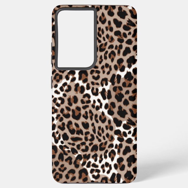 Funda Para Samsung Galaxy Patrón de impresión animal (Reverso )