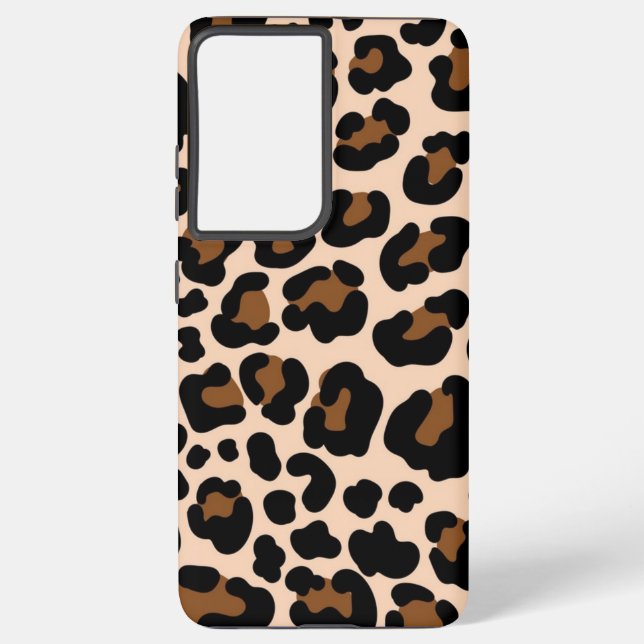 Funda Para Samsung Galaxy Patrón de impresión animal (Reverso )