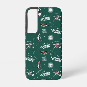 Funda Para Samsung Galaxy S22 Patrón de jugada de fútbol de LOONEY TUNES™