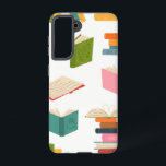 Funda Para Samsung Galaxy S21 Patrón de libro<br><div class="desc">Para los verdaderos amantes de los libros</div>