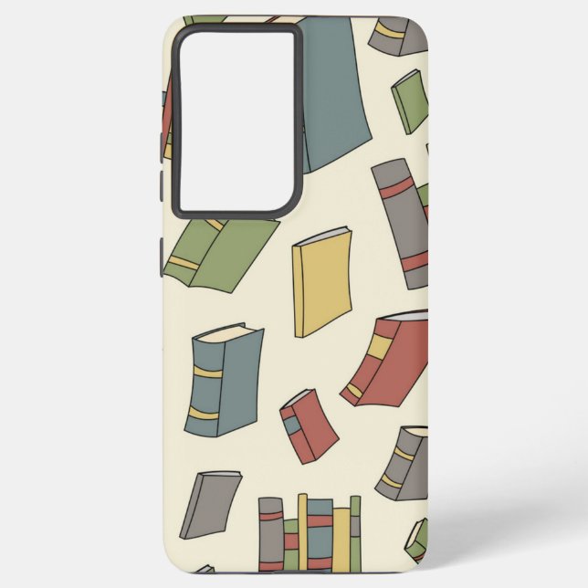 Funda Para Samsung Galaxy Patrón de libro (Reverso )