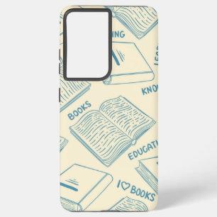 Funda Para Samsung Galaxy S21 Ultra Patrón de libro