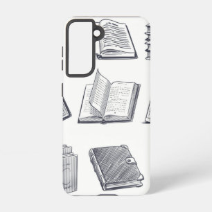 Funda Para Samsung Galaxy S21 Patrón de libro