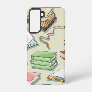 Funda Para Samsung Galaxy S21 Patrón de libro
