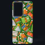 Funda Para Samsung Galaxy S21 Ultra Patrón de libro<br><div class="desc">Para los verdaderos amantes de los libros</div>