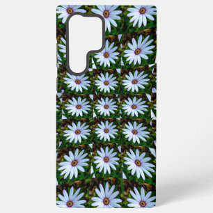 Funda Para Samsung Galaxy S22 Ultra Patrón de margarita blanca