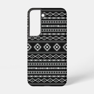 Funda Para Samsung Galaxy S22 Patrón de motivos mixtos azteca blanco gris negro
