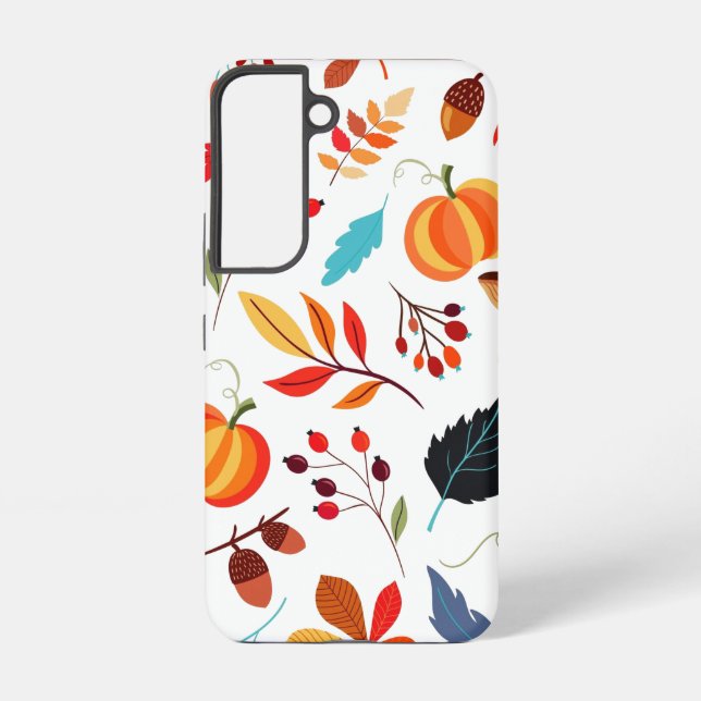 Funda Para Samsung Galaxy Patrón de otoño (Reverso )
