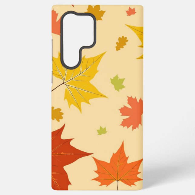 Funda Para Samsung Galaxy Patrón de otoño (Reverso )