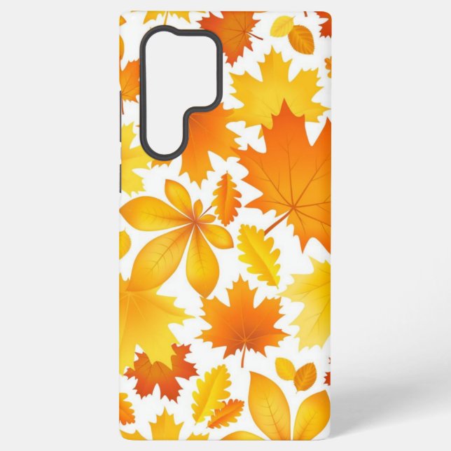 Funda Para Samsung Galaxy Patrón de otoño (Reverso )