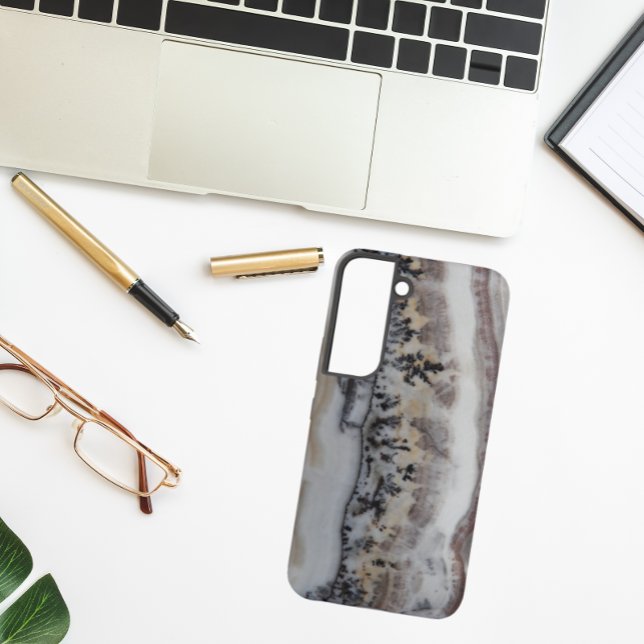 Funda Para Samsung Galaxy Patrón de piedra de agitar dendrítico (In Situ)