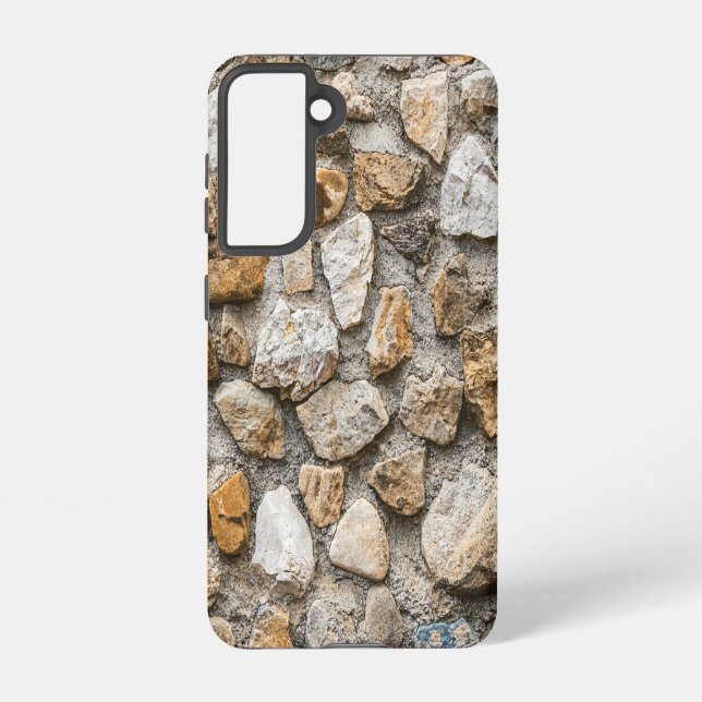 Funda Para Samsung Galaxy Patrón de piedra, piedra natural (Reverso )