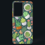 Funda Para Samsung Galaxy S21 Ultra Patrón de planta<br><div class="desc">Para los amantes de las plantas</div>