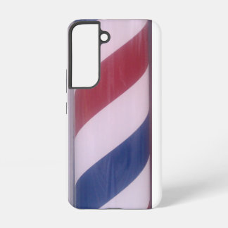 Funda Para Samsung Galaxy S22 Patrón de poste de barbero S22