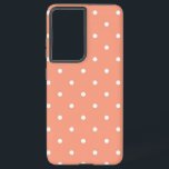 Funda Para Samsung Galaxy S21 Ultra Patrón de puntos polacos<br><div class="desc">Para los verdaderos amantes de los puntos de polka</div>