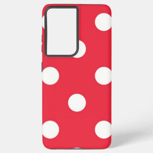 Funda Para Samsung Galaxy S21 Ultra Patrón de puntos polacos