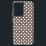 Funda Para Samsung Galaxy S21 Ultra Patrón de puntos polacos<br><div class="desc">Para los verdaderos amantes de los puntos de polka</div>