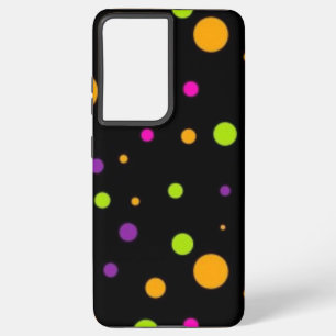Funda Para Samsung Galaxy S21 Ultra Patrón de puntos polacos