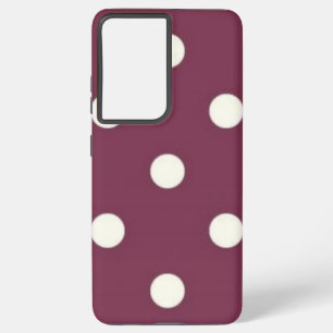 Funda Para Samsung Galaxy S21 Ultra Patrón de puntos polacos