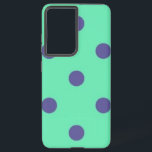 Funda Para Samsung Galaxy S21 Ultra Patrón de puntos polacos<br><div class="desc">Para los verdaderos amantes de los puntos de polka</div>