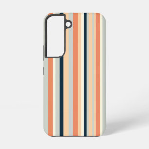 Funda Para Samsung Galaxy S22 Patrón de rayas verticales coloridas